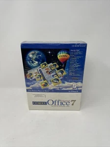 Corel Office 7 Professional 1996 New In Sealed Box User Manuals CD-ROM - Picture 1 of 4