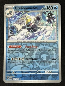 Crabominable Tellar Crown 042/142 Reverse Holo Pokemon TCG - Bild 1 von 2