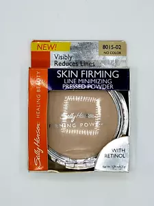 NEW Sally Hansen SKIN FIRMING LINE MINIMIZING Pressed Powder 8015-02 NO COLOR - Picture 1 of 1