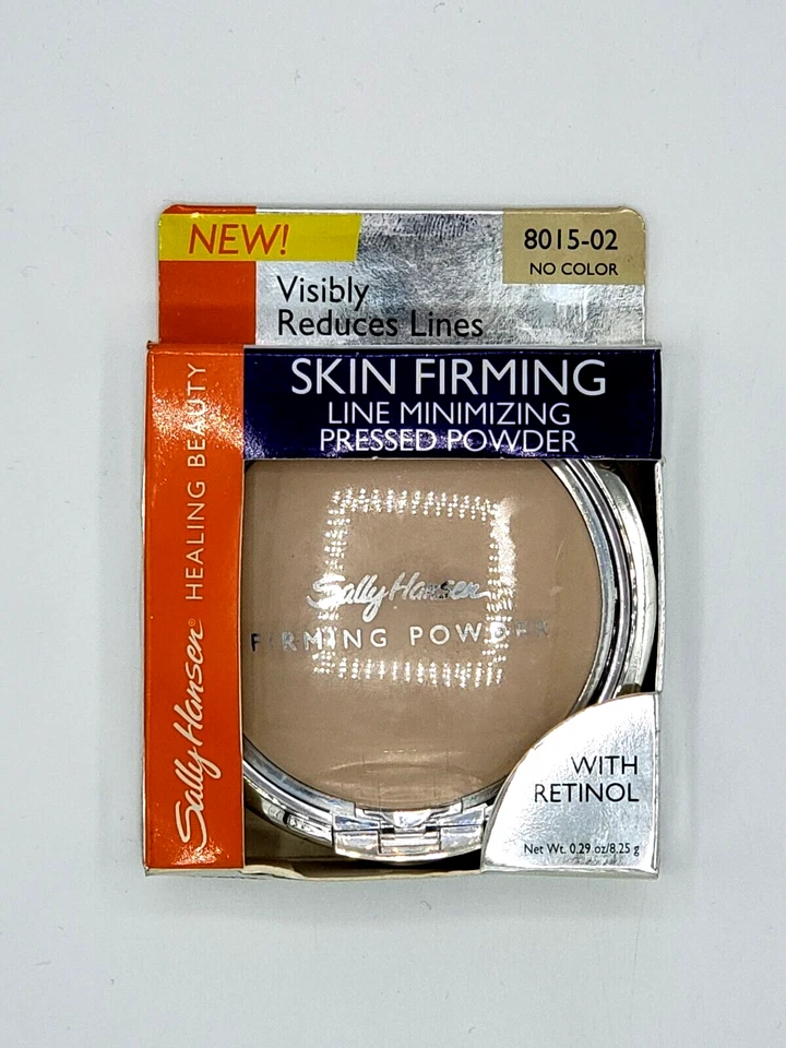 NEW Sally Hansen SKIN FIRMING LINE MINIMIZING Pressed Powder 8015-02 NO COLOR - Image 1 of 1