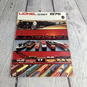 1976 Lionel 0/027 Train Catalog Nice Johnny Cash TV Ad On Back - Picture 1 of 5