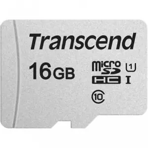 16GB MEMORY CARD TRANSCEND HIGH SPEED MICROSD CLASS 10 MICROSDHC for PHONES - Picture 1 of 2