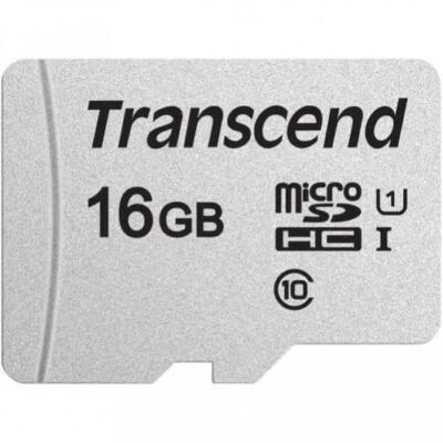16GB MEMORY CARD TRANSCEND HIGH SPEED MICROSD CLASS 10 MICROSDHC for PHONES - Image 1 of 2