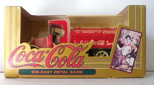 ERTL B398 COCA - COLA DIECAST METAL BANK KENWORTH TRUCK MINT BOXED - Picture 1 of 5