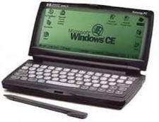 1997 - HP 320LX PDA Palmtop Handheld Notebook PC - 4MB -VGC (F1221A#ABA)