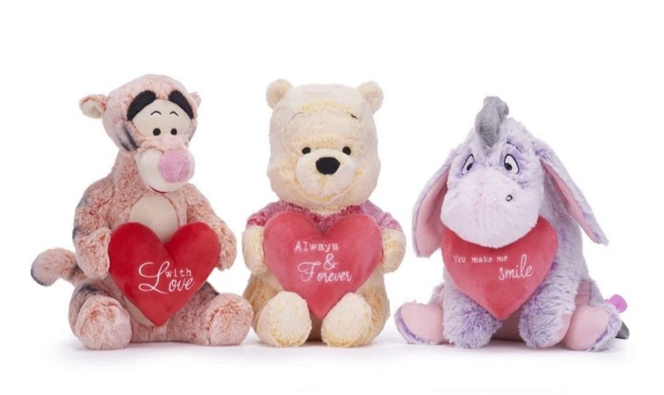 Winnie Pooh Bär Plüsch Plüschtier Plüschfigur Sweethearts 30 cm Groß NEU