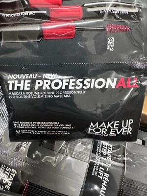 Make Up For Ever The Professional 2-step Mascara Volume Routine Travel Size New - Image 1 of 2