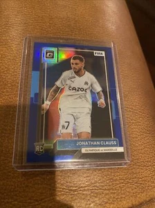 2023 Panini Donruss Optic Jonathan Clauss Blue /99 Prizm - Picture 1 of 9