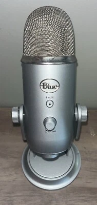 Blue Yeti Multi-Pattern USB Condenser Microphone w/ USB Cable & Stand - Silver - Image 1 of 4