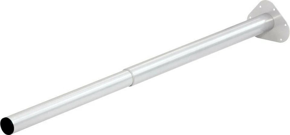 4er Teleskopfuß Tischbein | Höhenverstellbar | Länge & Farbe wählbar | Möbelfuß - Bild 1 von 1