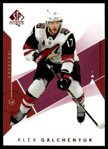 2018-19 SP Authentic Limited Red Alex Galchenyuk Arizona Coyotes #24 . - Picture 1 of 2