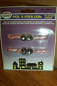 Modello Power Peel & Stick LED tutte le scale n. 510-1 3V con resistenza cavi 12" - Foto 1 di 1