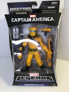 Marvel Legends Infinite Series Captain America Soldiers of A.I.M. Mandroid BAF - Picture 1 of 11