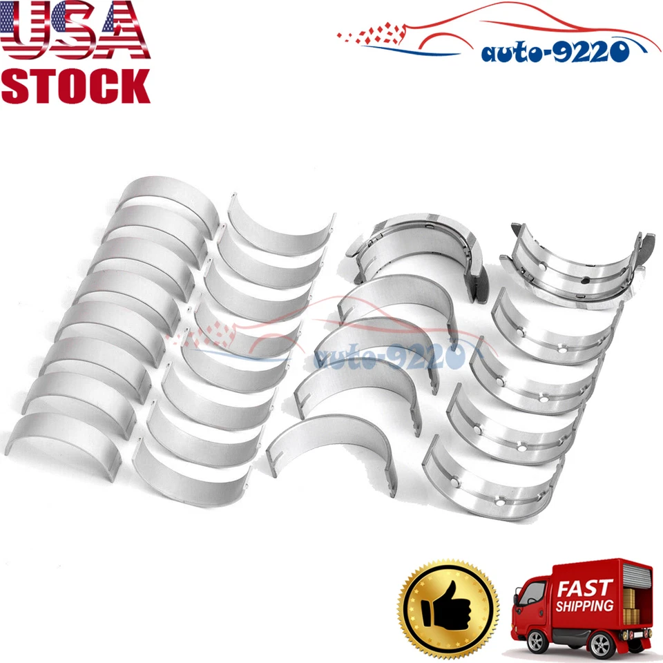 Main&Rod Bearing Set 11248611782 For BMW 550i M5 X5 X6 F10 F90 F02 S63 E70 N62 - Image 1 of 4