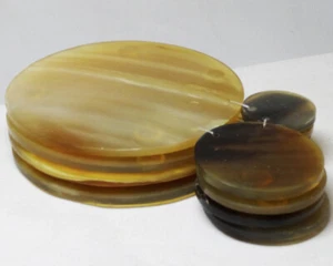 SMOKESTONE by Denby Coasters Set of 4 NEW NEVER USED made England - Picture 1 of 12
