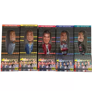 NSYNC 2001 Collectible Best Buy Bobble Heads Full Band Set In Boxes - Picture 1 of 7