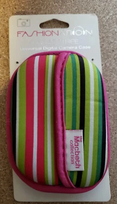 FASHIONATION - Macbeth - SUNRISE STRIPE MB-NC8KS Digital Camera Bag NEW - Image 1 of 3