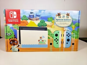 Consola Nintendo Switch Animal Crossing: New Horizon Special Edition TOTALMENTE NUEVA - Imagen 1 de 8