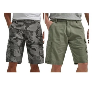Wrangler Men's Stacked Cargo Shorts 11 inch Inseam - Picture 1 of 10