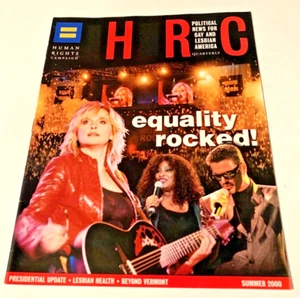 Human Rights Campaign Magazine Equality Rocked Summer 2000 - Picture 1 of 4