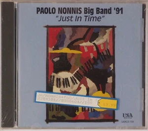 PAOLO NONNIS: Big Band ’91 Just in Time USA CD Rare Sealed - Imagen 1 de 2