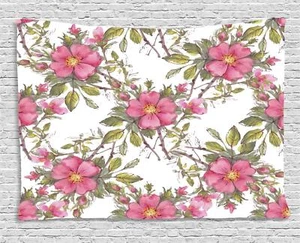 Feminine Artisan Tapestry Wall Hanging Art Bedroom Dorm Room Decor 2 Sizes - Picture 1 of 28