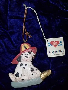 NEW EDDIE WALKER FIRE DOG HOLIDAY TREE ORNAMENT 3" MIDWEST CANNON FALLS - Picture 1 of 3