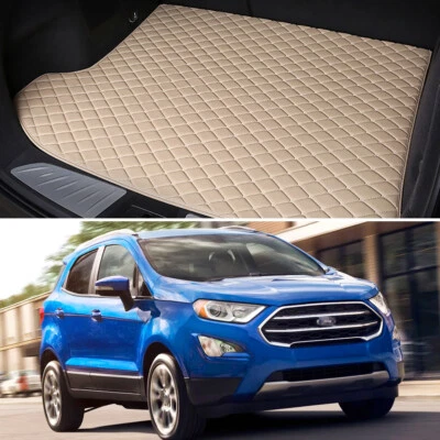 Alfombrilla de maletero de coche alfombrilla de revestimiento de carga para Ford EcoSport 2018 2019 2020 2021 2022 Foto 1 de 4