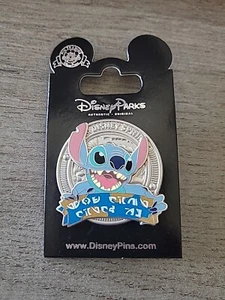 š RARE Stitch Disney Springs Pin - Catch Me If You Can Scavenger Hunt Prize Pin - Picture 1 of 2