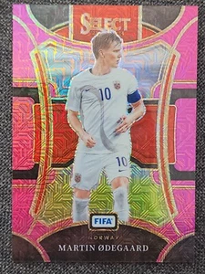 2024 Panini FIFA Select Martin Odegaard 67/199 Pink Mojo Prizm Norway Arsenal - Picture 1 of 2