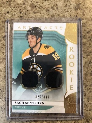 2019-20 UD Artifacts Zach Senyshyn RC /499 - Image 1 of 2