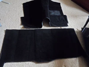 FORD CORTINA MK3 LALOON TEPPICH SET IN SCHWARZ. - Bild 1 von 1