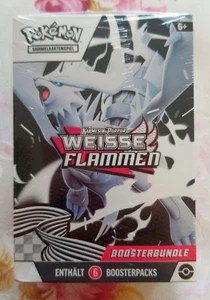 Pokemon TCG ★ Weisse Flammen Boosterbundle ★ Karmesin & Purpur ★ OVP/Sealed DE - Bild 1 von 2