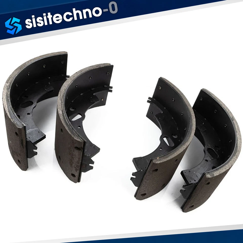 Zapatas de freno de tambor trasero para 1960 1961 1962 1963 1964 1965 Chevrolet C80 5,7 L Foto 1 de 4