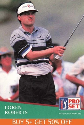 Loren Roberts #149 1991 Pro Set PGA Tour Golf - Image 1 of 2