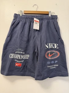 Nike Club Americana Shorts DV9623-437 Blue/Multi Men's Size Large - Picture 1 of 8