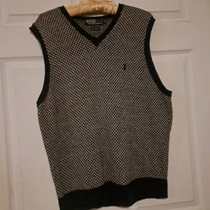 Herren Polo Ralph Lauren Leinenmischung Weste Größe M - Bild 1 von 6