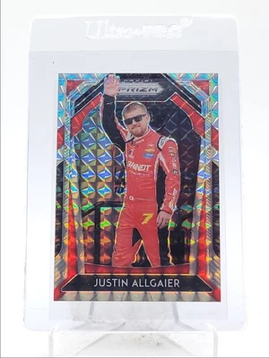 JUSTIN ALLGAIER 2020 PANINI PRIZM NASCAR RACING SILVER MOSAIC /199 Q5902 - Image 1 of 2