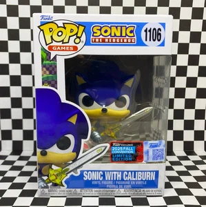 *EXKLUSIV* Funko Pop! Convention Sonic The Hedgehog With Caliburn Figur #1106 - Bild 1 von 5