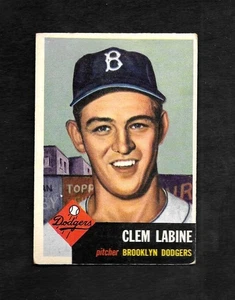 1953 TOPPS #14 CLEM LABINE - EX/MT/EX - 3.99 MAX SHIP COST - Picture 1 of 1