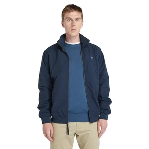 Timberland Mens Bomber Jacket Water Resistant Lightweight Casual Outerwear - Picture 1 of 8