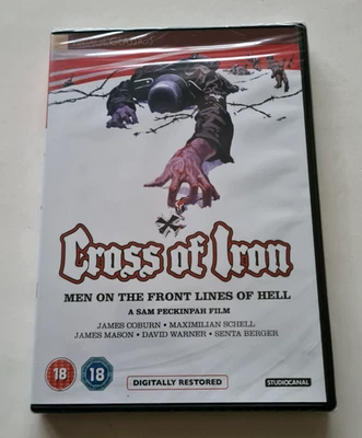 Cross Of Iron DVD 1977 James Coburn Maximilian Schell James Mason - NEW & Sealed - Image 1 of 2