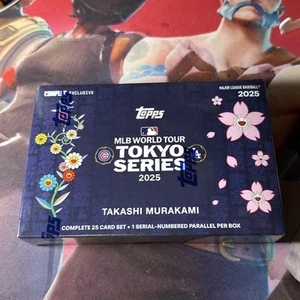 2025 TOPPS x TAKASHI MURAKAMI MLB WORLD TOUR TOKYO SERIES BOX COMPLEX In Hand - Picture 1 of 2