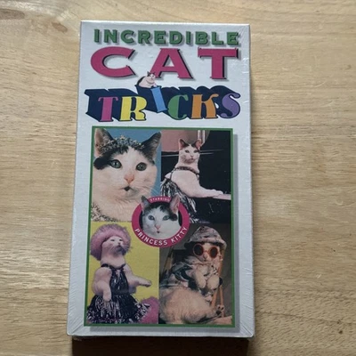 Incredible Cat Tricks (VHS, 1997, Superior Home Video, Princess Kitty) NEW  - Image 1 of 3