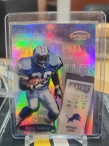 1999 Playoff Contenders SSD Playoff Ticket Barry Sanders #189 - Bild 1 von 2