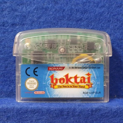 gba BOKTAI Sun is in Your Hand Cart Authentic Game Boy Advance PAL REGION FREE - Image 1 of 3