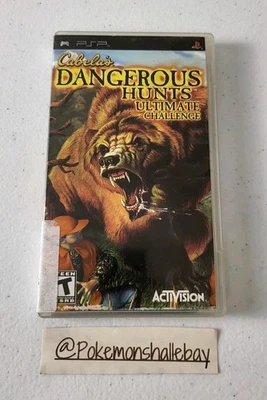 Cabela's Dangerous Hunts: Ultimate Challenge - Sony PSP Game *W/ Manual - VGC* - Image 1 of 3