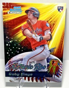 2025 Bowman Chrome Coby Mayo Meteoric Rise Mojo Refractor #MR-22 - Bild 1 von 2