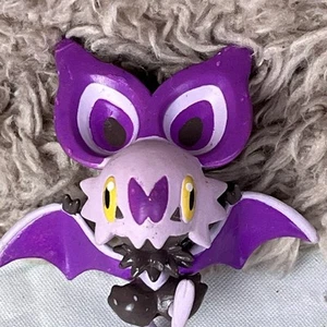 NOIBAT Pokémon Figura Takara TOMY 2016 Nintendo Viola Marrone 2 pollici - Foto 1 di 13