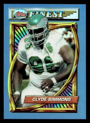 1994 Topps Finest Refractors #103 Clyde Simmons Near Mint Cardinals  ID:410228 - Image 1 of 2